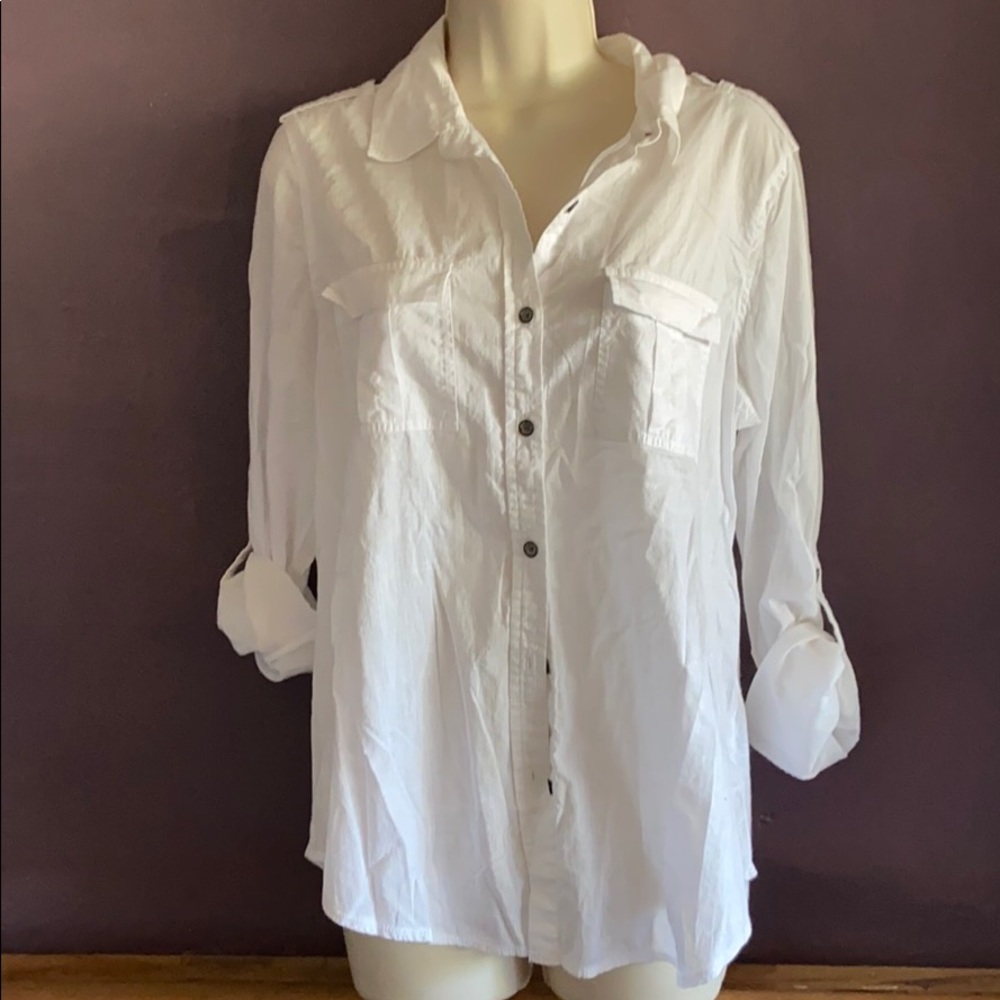 Dnky Button Down Blouse - image 1